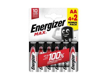 Energizer LR6/4+2BP Max