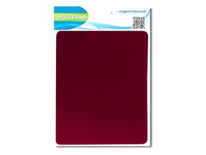 Esperanza EA145R textilní podložka pod myš červená