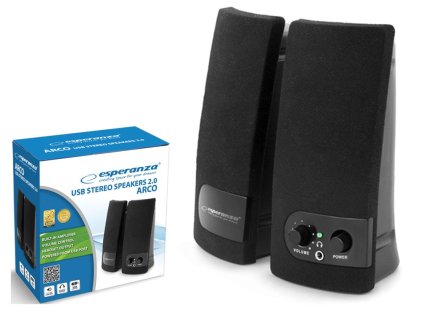 Esperanza EP119 repro 6W ARCO černá