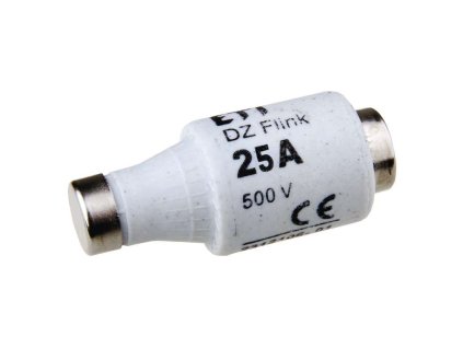 ETI (Mersen) DII DZ pojistková patrona 25A žlutá