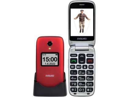 Evolveo EasyPhone FS Red