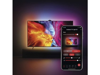 GoSmart Ambientní LED RGB osvětlení za TV 55“ (139 cm)
