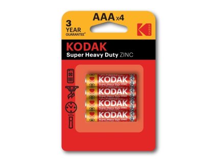 Kodak KAAA-4 zinc blistr (R03)