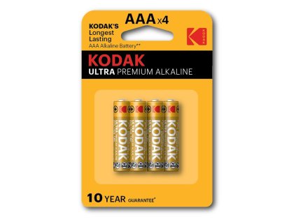 Kodak ULTRA KAAA-4 alkaline blistr (LR03)