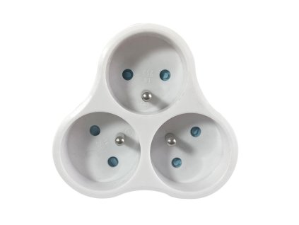 Konnoc DX-R3T rozbočka (3x kulatá zásuvka)