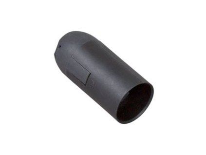 Malpro D3004 objímka plast E14 hladká černá