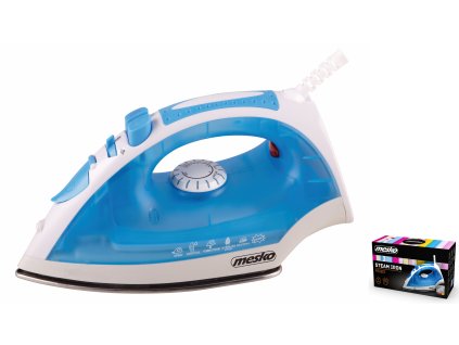 Mesko žehlička napařovací  bílo-modrá 2200W  MS5023