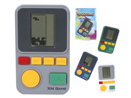 Mikro digitální hra padající kostky BRICKGAME 23her