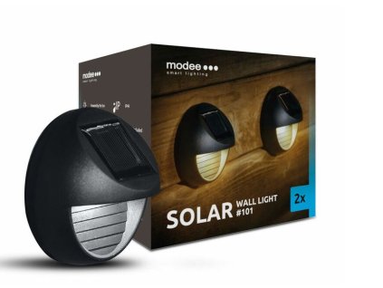 Modee LED solární nástěnné svítidlo ML-WS101 (2ks)