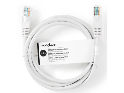 Nedis CCGT85100GY75 LAN UTP kabel CAT5e 7,5m