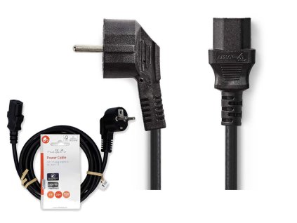 Nedis CEGL10000BK20 napájecí kabel k PC 2m