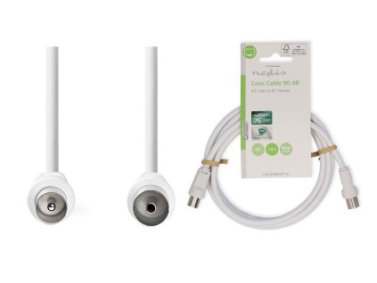 Nedis CSGL40000WT15 koaxialní kabel 1,5m