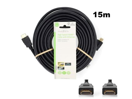 Nedis CVGL34060BK150 HDMI kabel HighSpeed 15m