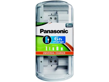 Panasonic BQ-CC15 univerzální nabíječka AA, AAA, C, D, 9V