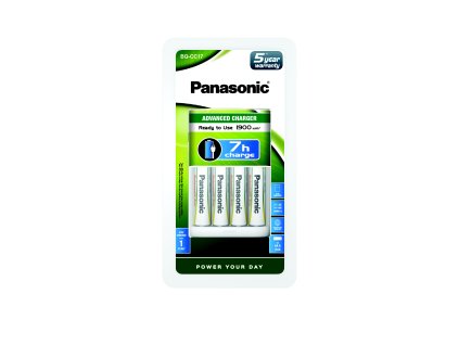 Panasonic K-KJ17MGD40E nabíječka BQ-CC17E + 4xR6 1900mAh Ready to Use