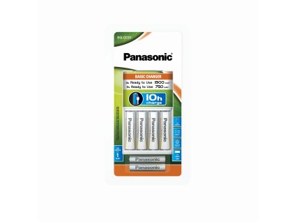 Panasonic K-KJ51MGD42E nabíječka BQ-CC51E + 4xR6 1900mAh + 2xR3 750mAh Ready to Use