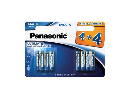 Panasonic LR03EGE/8BW 4+4F EVOLTA