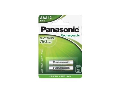 Panasonic P-03E/2BC 750mAh Ni-MH Ready to Use (HHR-4MVE/2BP)