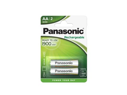 Panasonic P-6E/2BC 1900mAh Ni-MH Ready to Use(HHR-3MVE/2BP)