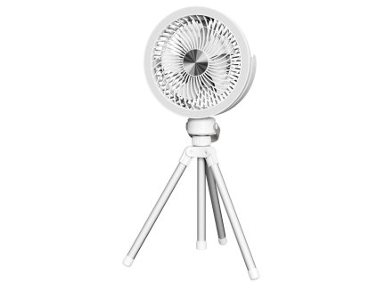 Platinet PRDF0556 tripod přenosný ventilátor nabíjecí 20,5cm