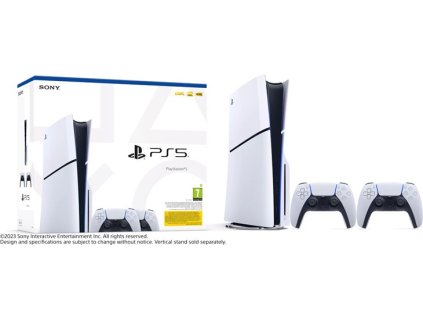 PS5 - PlayStation 5 D + 2x DS5 white
