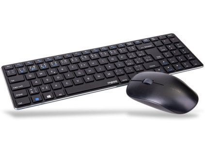 Rapoo 9300M set klávesnice a myši černý