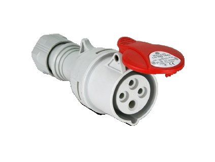 SEZ ISN 1643 zásuvka IP44   400V/16A čtyřpólová