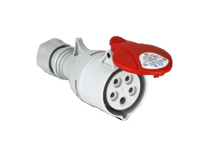 SEZ ISN 1653 zásuvka IP44   400V/16A pětipólová