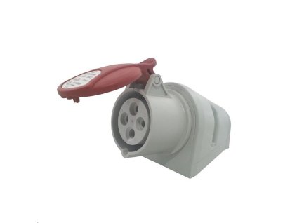 SEZ IZN 1643 zásuvka nástěnná IP44   400V/16A čtyřpólová