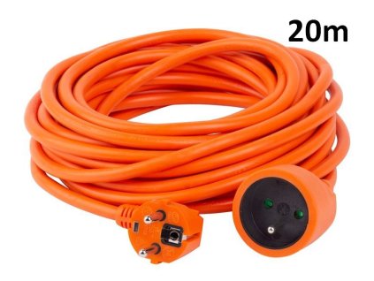 Strend Pro DG-YFB01 3x1,5mm 20m prodlužovačka oranžová (213268)