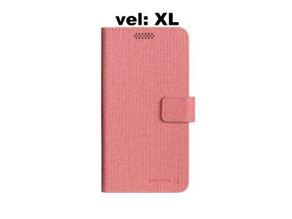 SWISSTEN univerzální pouzdro pro smartphone vel.XL růžové
