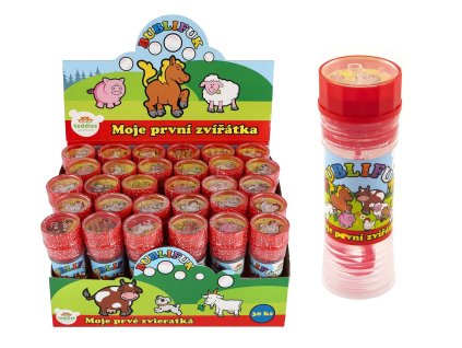 Teddies bublifuk 50ml moje první zvířátka 11cm