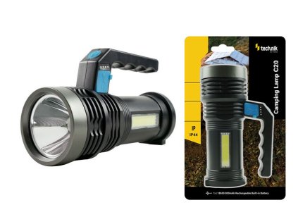 Technik Camping Lamp C20 nabíjecí svítilna s madlem 300lm čelní a boční LED