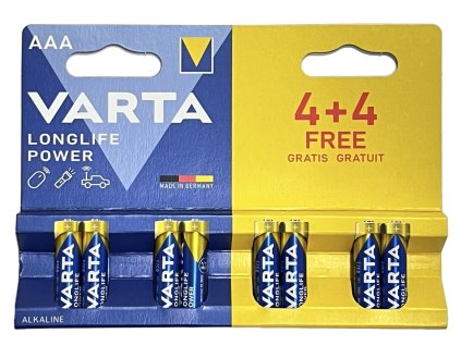 Varta LR03/4+4 Longlife POWER 4903