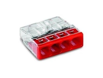 WAGO 2273-204 svorka    4x 0,5 -2,5mm - 100ks