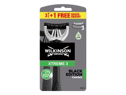 Wilkinson Xtreme3 Black Edition Comfort pánský ( 3+1 )