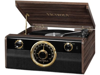 Victrola VTA-240B Gramofon hnědý