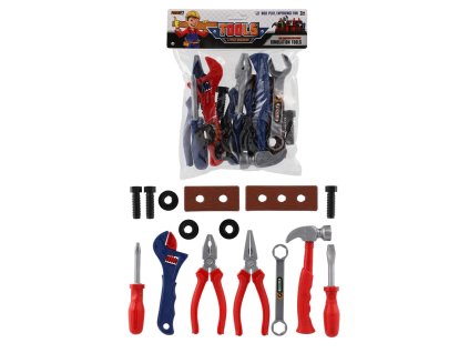 Teddies sada nářadí Tools plast v sáčku 21x24x5cm