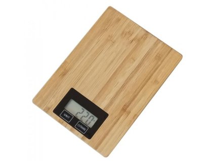 Omega digitální kuchyňská váha bambus  (OBKSB) 5kg