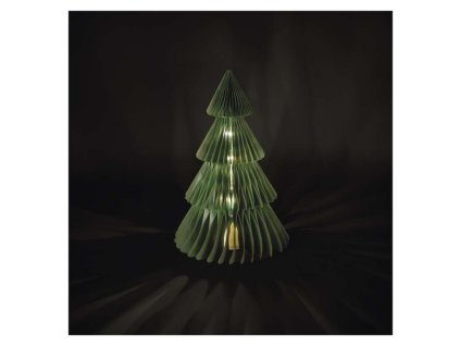 Vánoční papírový strom se stojánkem, 30 cm, vnitřní