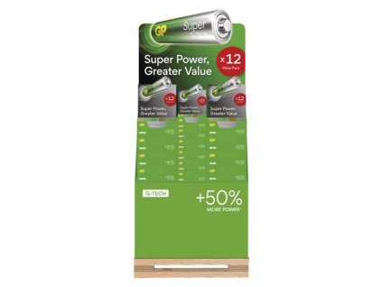 Alkalická baterie GP Super AA+AAA, 4032 ks