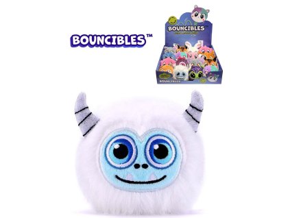 Mikro Bouncibles BOOFA sněžný netvor plyšová skákací postavička 8cm