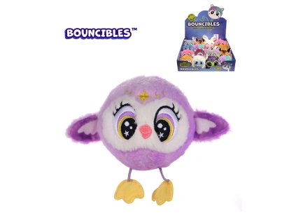 Mikro Bouncibles LUNA měsíc plyšová skákací postavička 8cm