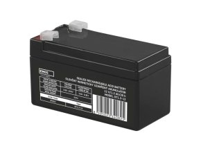 Bezúdržbový olověný akumulátor 12 V/1,3 Ah, faston 4,7 mm
