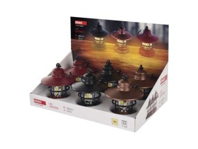 COB LED lucerna 150 lm, 3× AAA, 6 ks