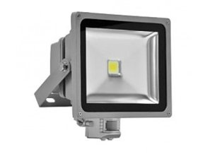Ecolite LED refl.COB 30W PIR teplá