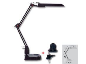 Ecolite LED stolní lampa L50164-LED 8W černá