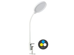 Ecolite LED stolní lampa LU13A-BI  10W  3000-6000k  bílá   LIPA