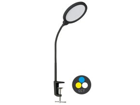 Ecolite LED stolní lampa LU13A-CR  10W  3000-6000k  černá   LIPA