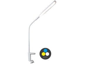 Ecolite LED stolní lampa LU13C-BI  10W  3000-6000k  bílá   PRIM
